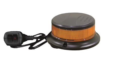 Lommelygte Beacon Mini LED 12-24V - Magnetisk montering, orange, E-godkendt - produktbillede