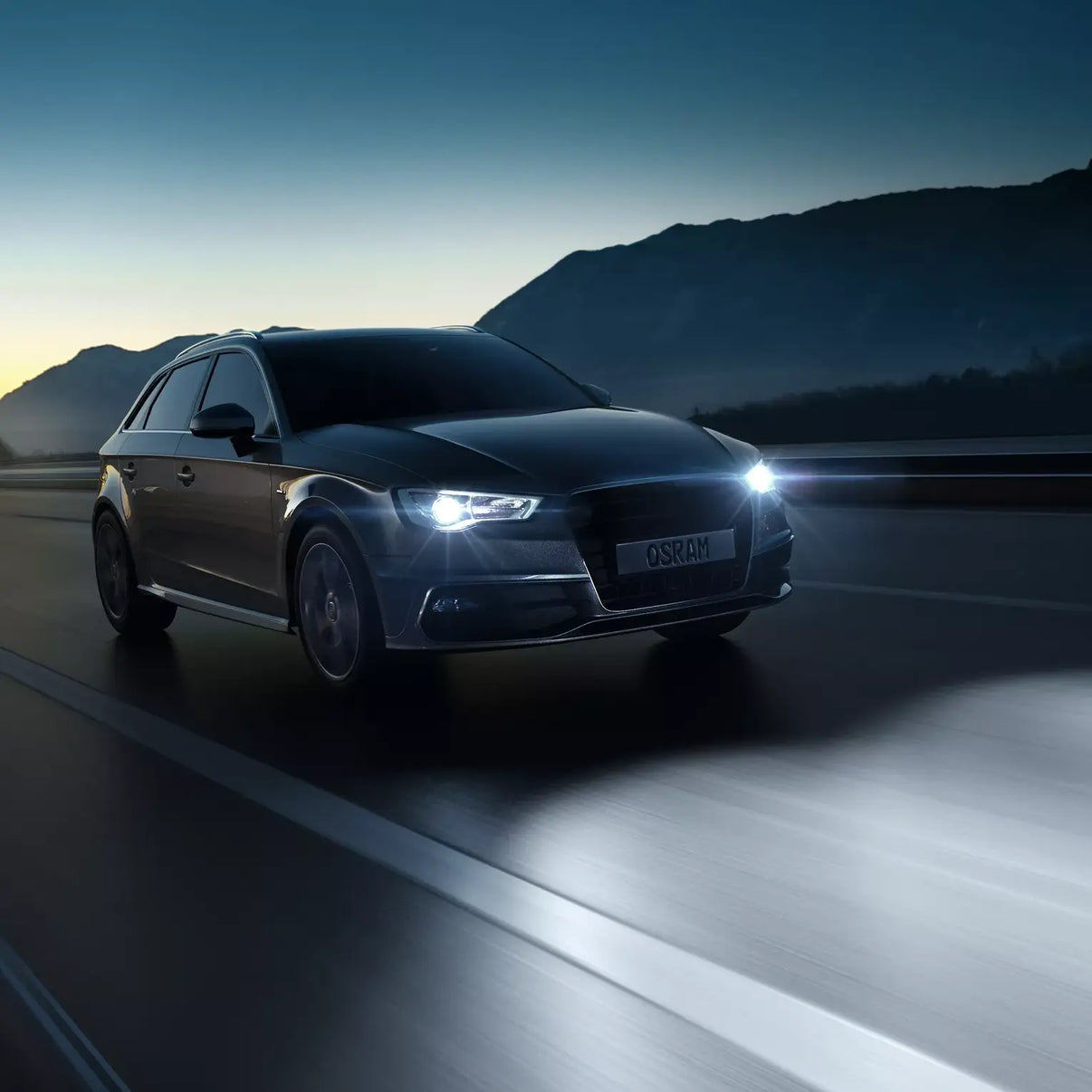 bild som visar användning av OSRAM – H7 Halogenstrålkastarlampa – Duo box – 2 – PACK – OSRAM