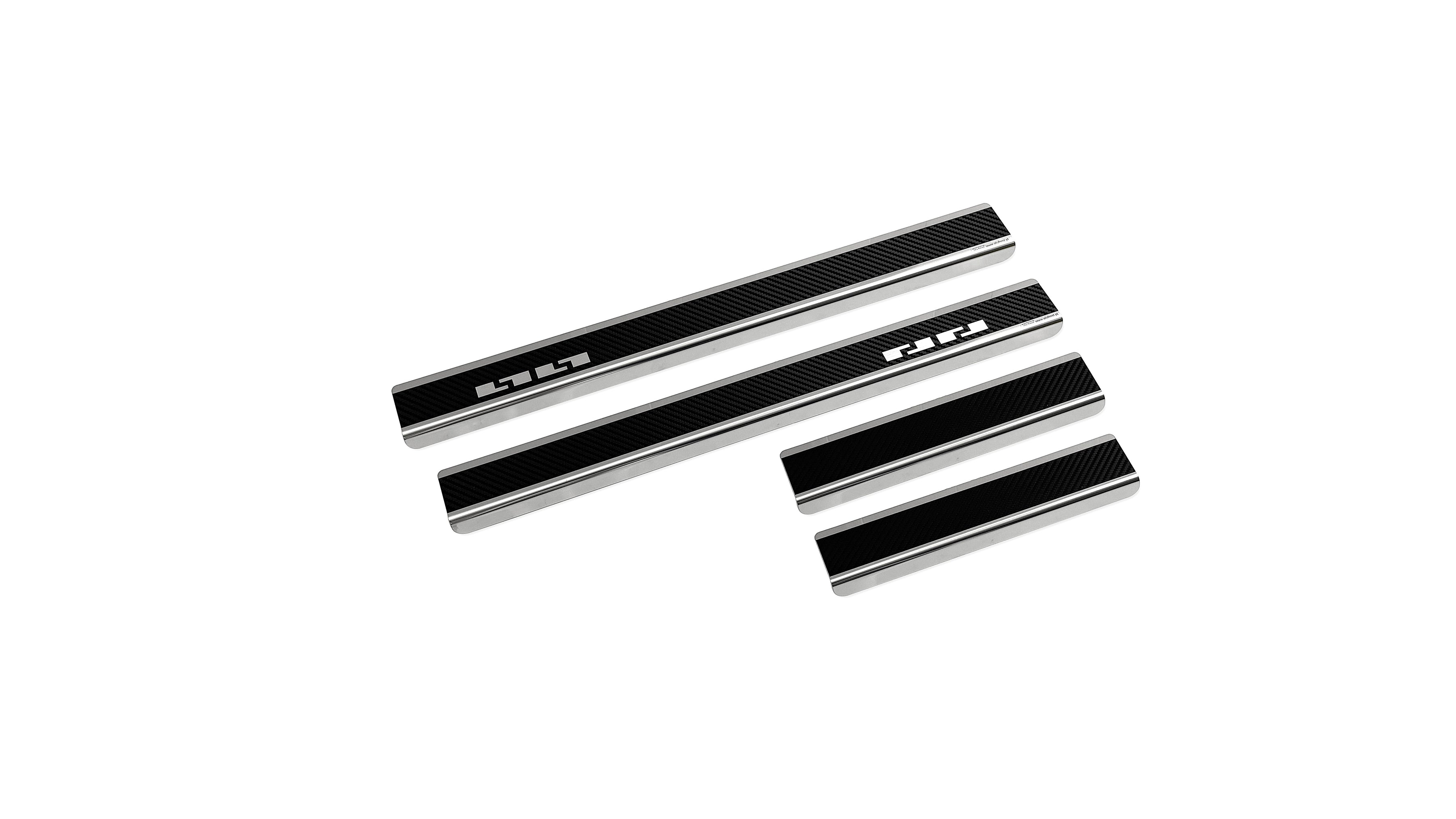 Tröskelskydd Chery Tiggo 7 2025+ – Kolfiber-look
