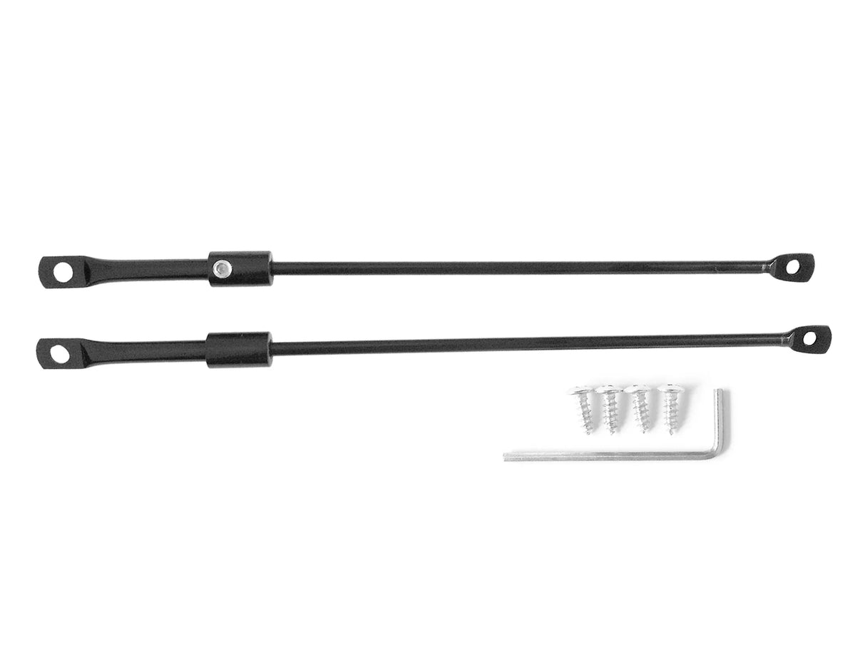 förpackning och medföljande tillbehör till Extraljuspaket OZZ XR2 P9 Black X4 – OZZ