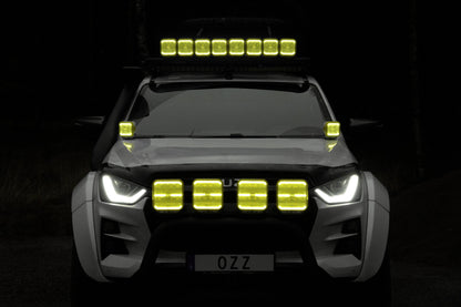 Ekstra lys SQR 3" 3500lm fjernlys, OZZ lys - ekstra billede | OZZ