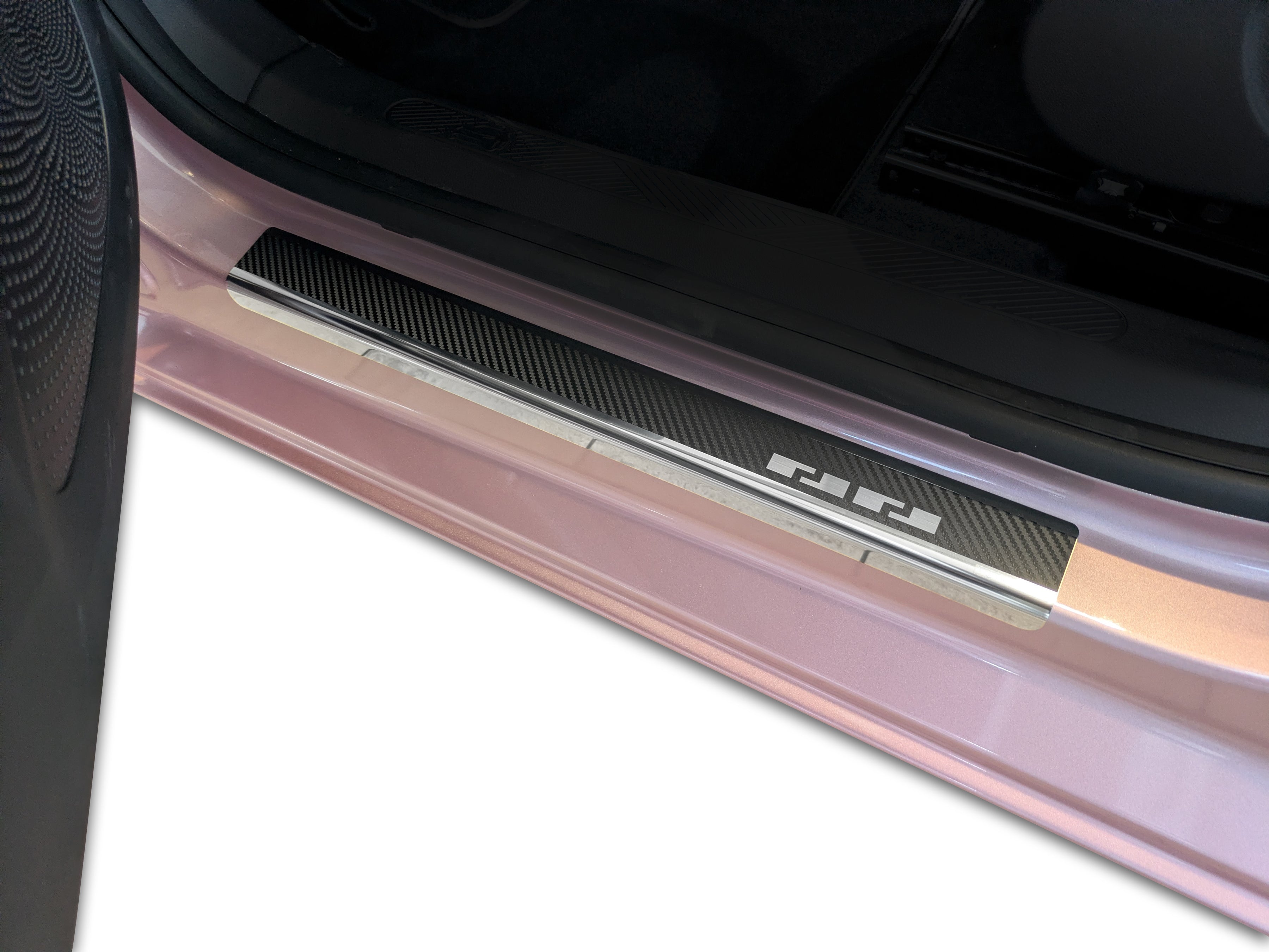 Tröskelskydd Dongfeng Box 2025+ – kolfiber-look