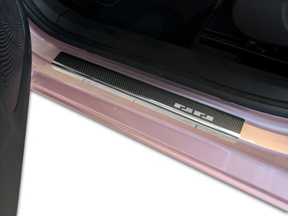 Tröskelskydd Dongfeng Box 2025+ – kolfiber-look
