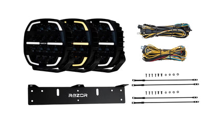 Ekstra let pakke 3× Razor Dragon 9″ - produktbillede