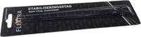 Ekstra lette stænger Rund Sort - 2-pak, 280 mm