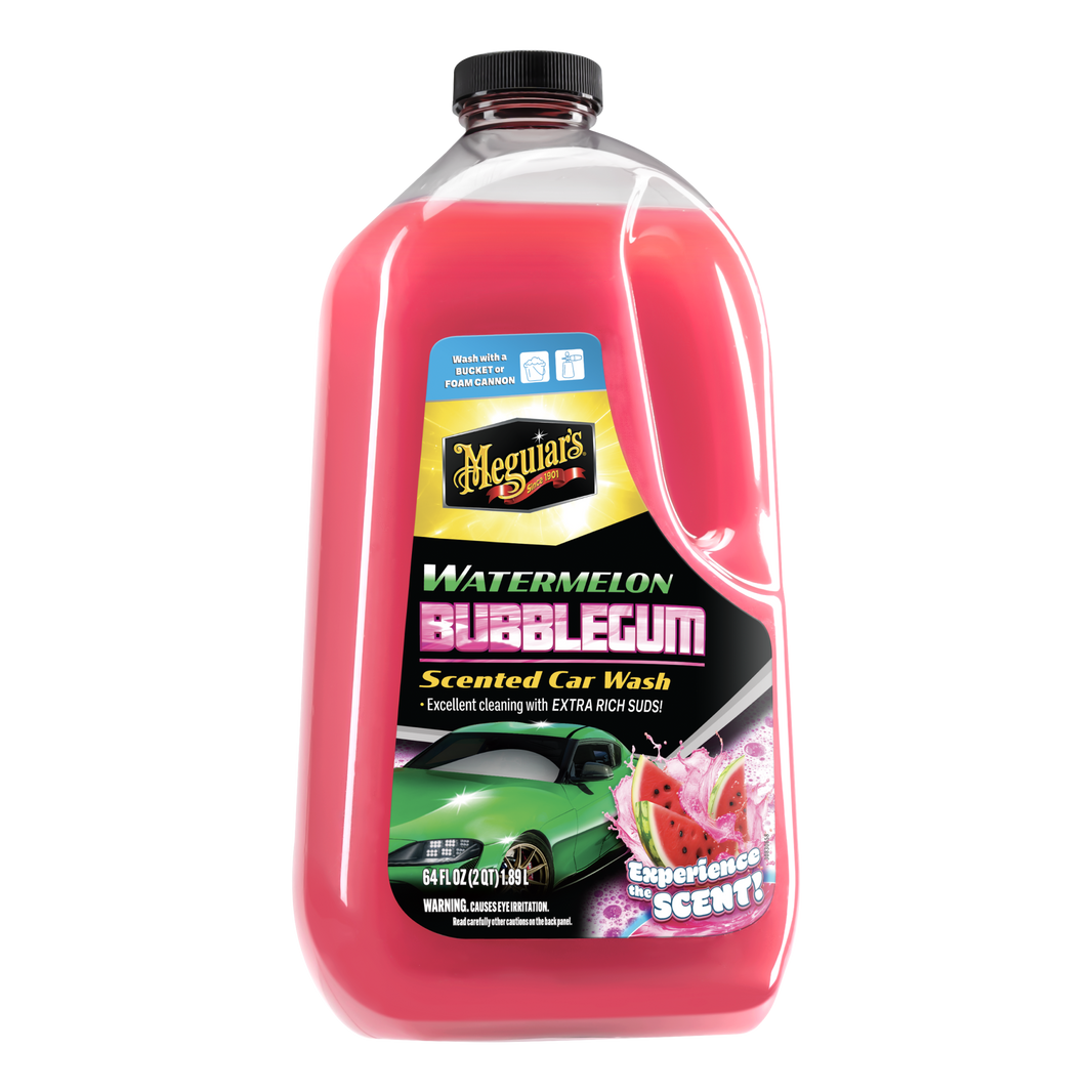 Meguiar's Watermelon Bubblegum Scented Car Wash - Produktbillede forfra | Meguiars