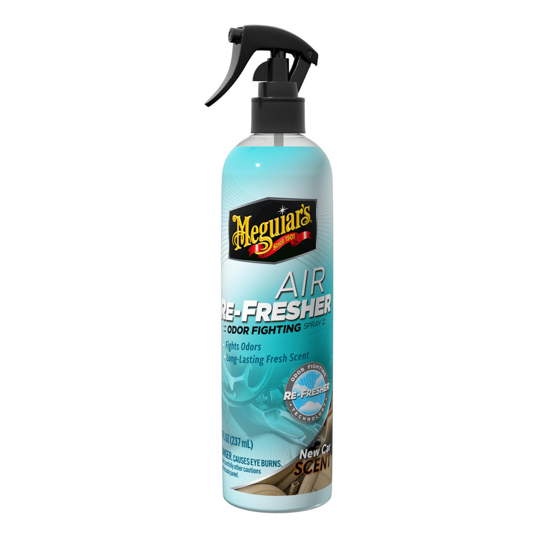 Meguiar's Air Re – Fresher Odor Fighting Spray – Ny bil – Produktbillede set forfra | Meguiars