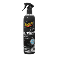 Meguiar's Air Re – Fresher Odor Fighting Spray – Sort krom – Produktbillede set forfra | Meguiars