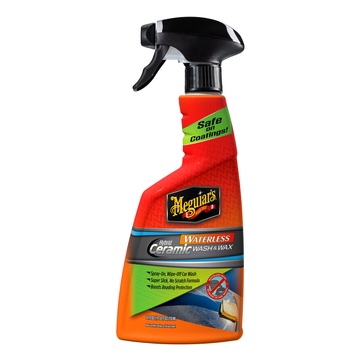 Meguiar's Hybrid Ceramic Waterless Wash & Wax - Produktbillede set forfra | Meguiars