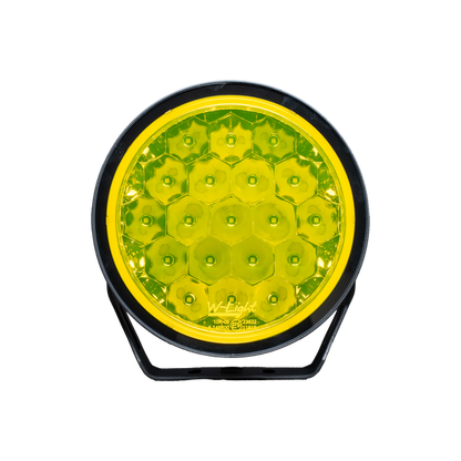 nærbillede af detaljer og materialer af W9 Phoenix XTREME LED Ekstra lys – Gul – PHOENIX