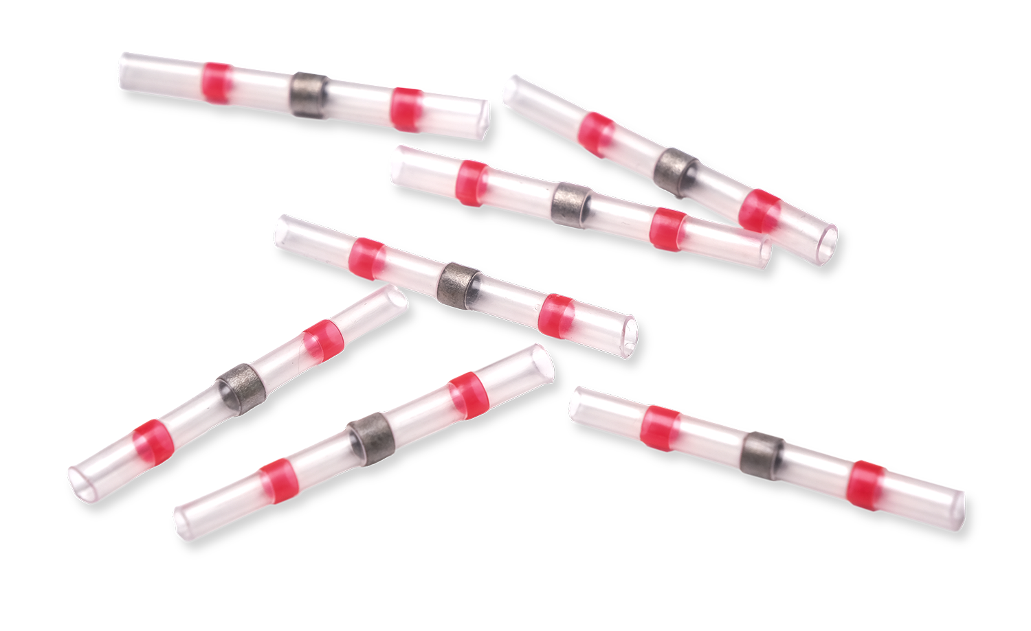 Krympslang med lödning – RÖD 0.5 – 1.0mm2 – närbild detaljer | ÖVRIGT