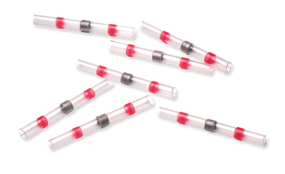 Krympslang med lödning – RÖD 0.5 – 1.0mm2 – närbild detaljer | ÖVRIGT