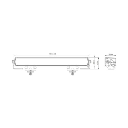 LED-rampe Razor Driver Edition 30" 135 W - Slank 40 mm & 644 m rækkevidde - billede 7