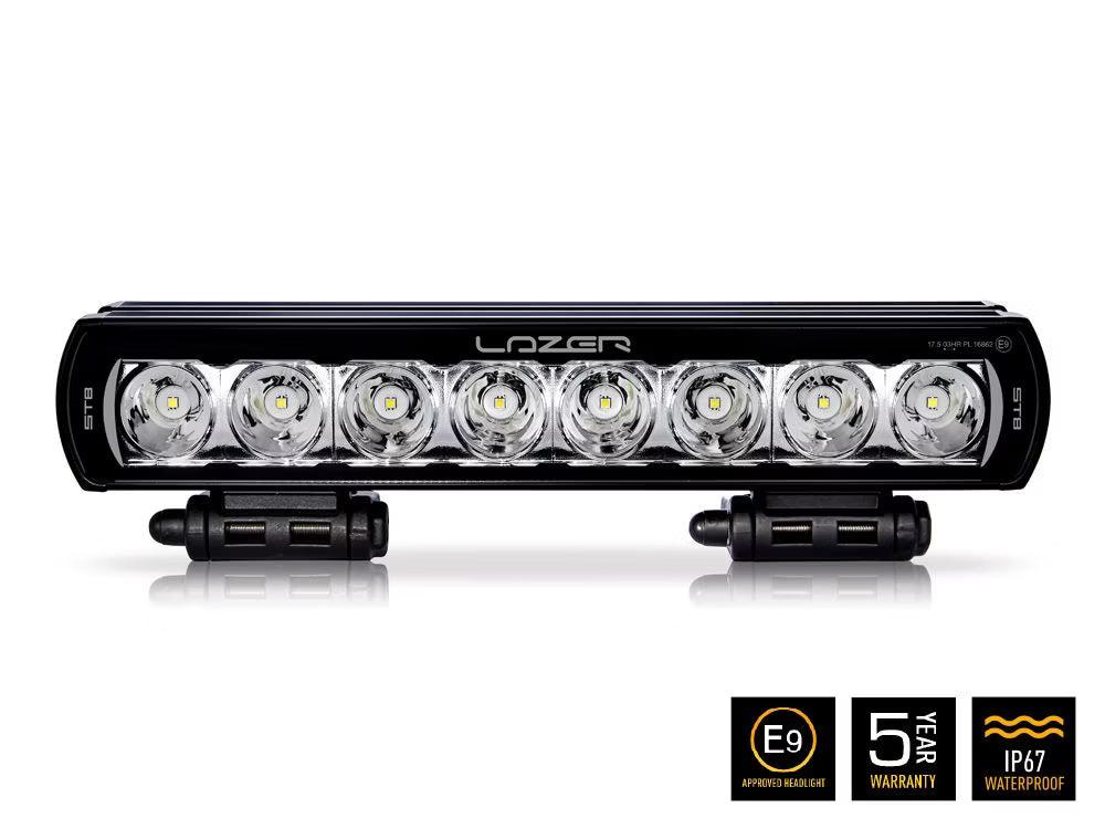 LED rampe ST8 Evolution 8272lm - 14" rampe med Drive lys billede - detalje billede