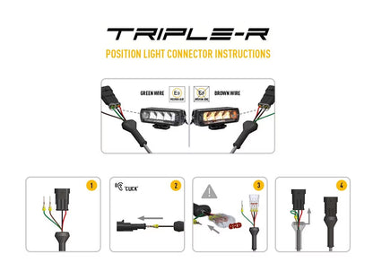 LED-rampe Triple-R 1000 Gen2 Hvid – E-Boost & Positionslys – billede 7