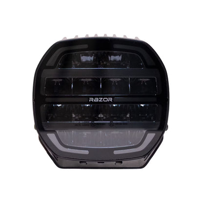 LED Ekstra lys Razor Dragon 7" 130W - Combo Beam, E-mærket & Positionslys - nærbillede