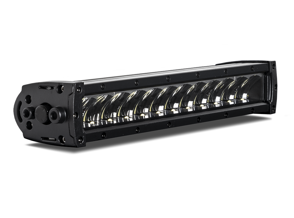 nærbillede af detaljer og materialer af LUXTAR LED rampe X12 Black Edition 120W 36cm – LUXTAR
