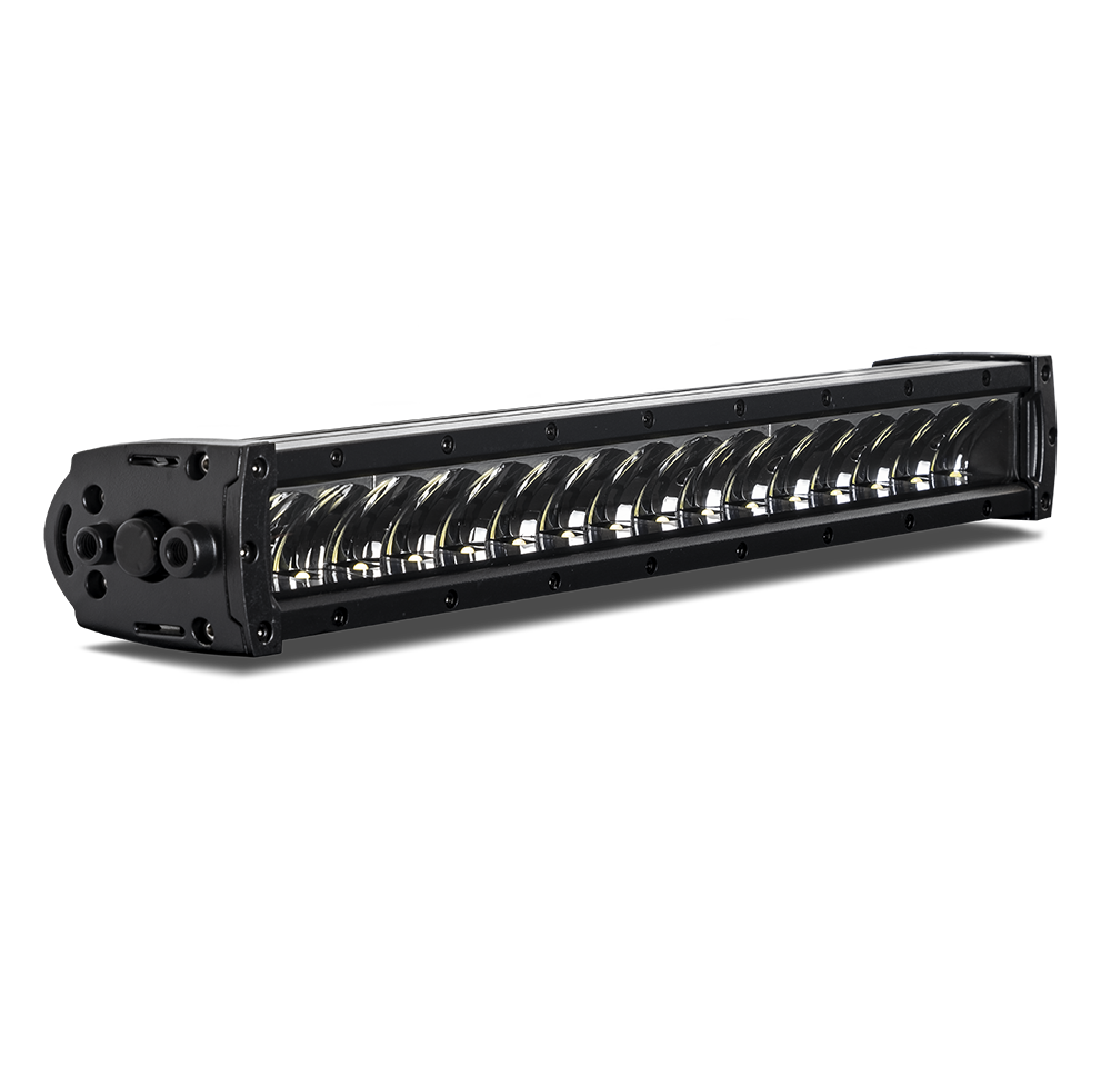 installationsvisning til LUXTAR LED-rampe X16 Black Edition 160W 47cm – LUXTAR