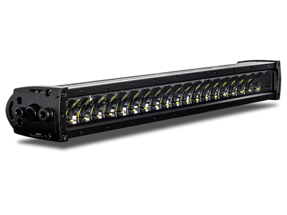 sidebillede, der viser profil og design af LUXTAR X20 Black Edition 200W 57cm kåret som bedste LED - Rampen - LUXTAR