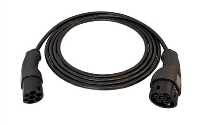 EVconnect Ladekabel Type 2 til Type 2 – 11 kW 400 V 16 A 3 - faset - Carlevel - Ladekabler til ladepost/ladeboks (Mode 3)