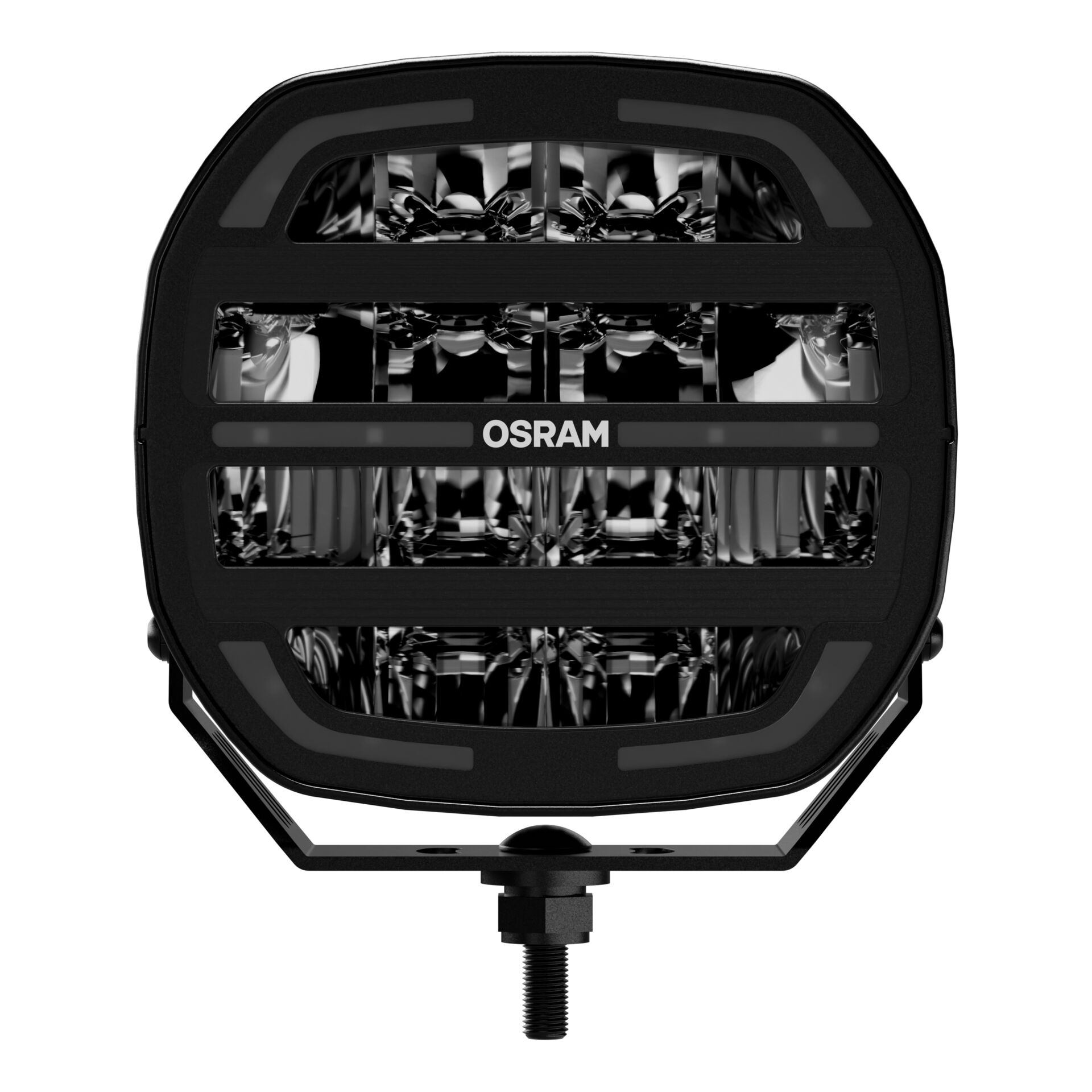 Osram LEDriving CUBE MX180 – CB AMBER EXTREME – 7" – produktvy från sidan | OSRAM