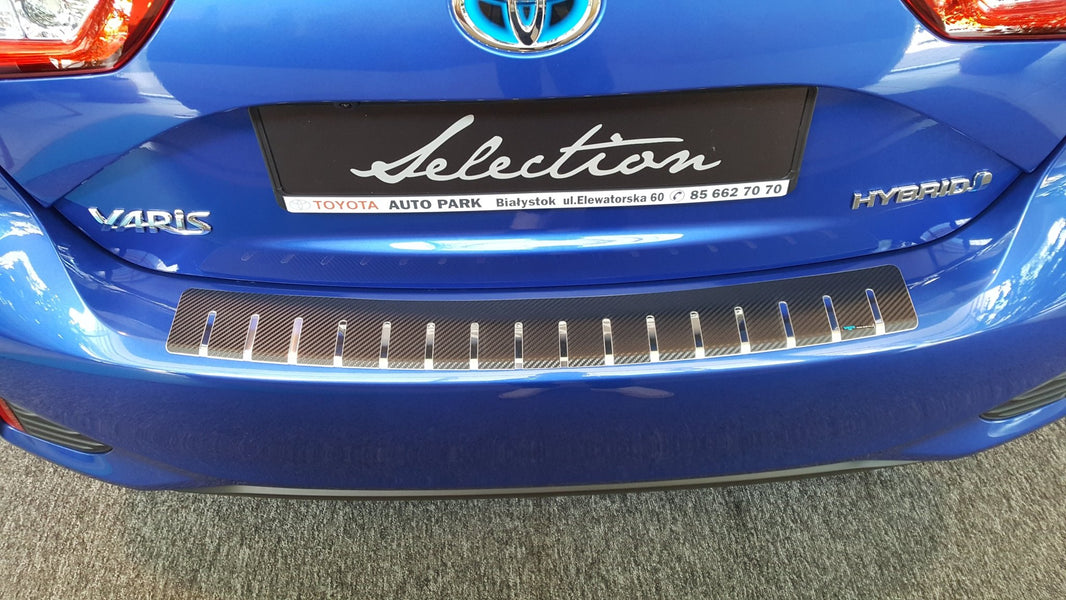 Lastdæksel stål/kulfiber Toyota Yaris III 1FL 5D 2014–2017 - Carlevel - 