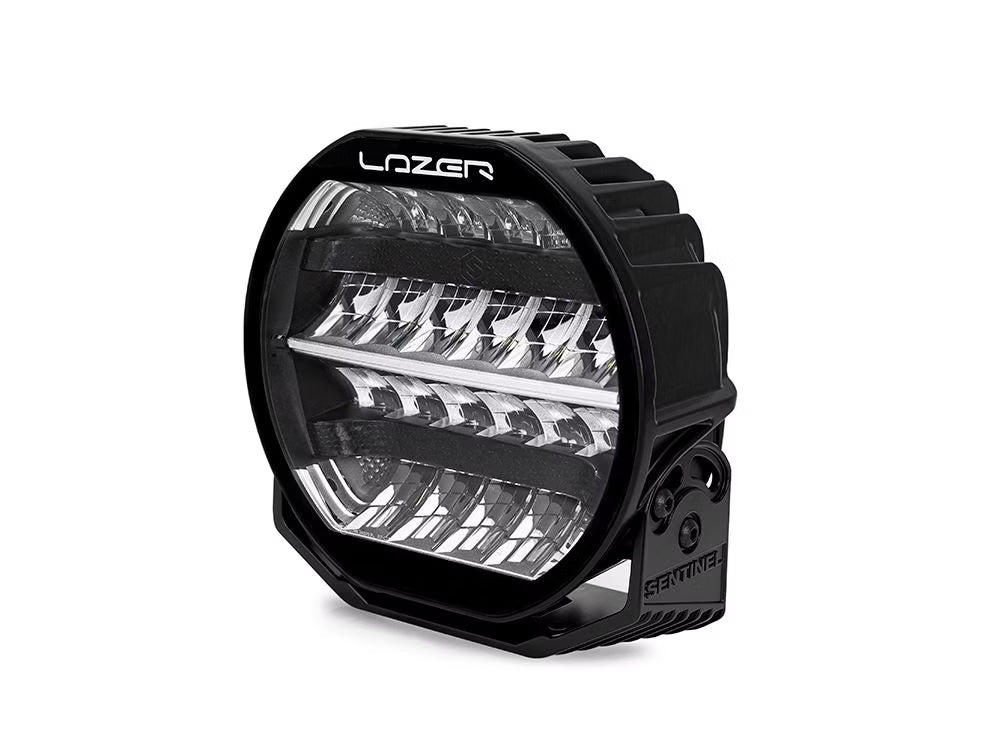 LED Ekstra lys Sentinel Black 9" med E-Boost - detaljebillede