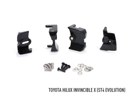 Grillsæt ekstra lys ST4 - Toyota Hilux 2019-2020 LED Ekstra lys - alternativ udsigt