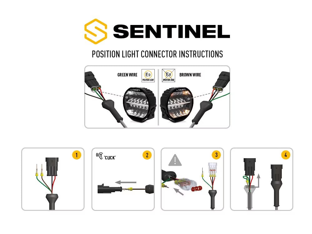 LED ekstralys Sentinel 9" krom med E-Boost 87W – Lazerlamper – produktbillede 11 | Lazerlamper