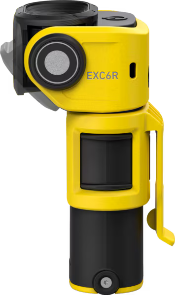 Ledlenser EXC6R EX lampe - nærbillede detaljer | LED LINSER