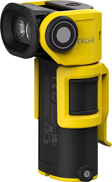 Ledlenser EXC6R EX lampe – produktbillede forfra | LED LINSER