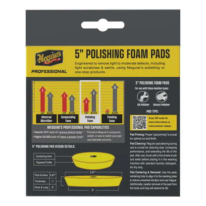 Meguiar’s Professional Polishing Foam Pads 6