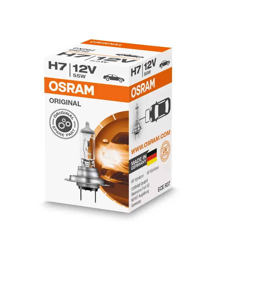 Osram – ORIGINAL LINE H7 (FOLDING BOX) – produktbild framifrån | OSRAM