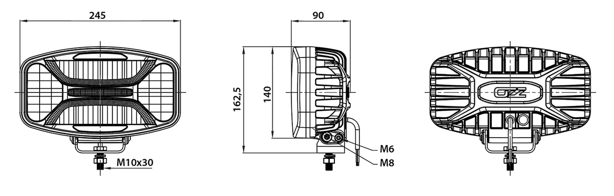 OZZ XO 1 P White – förpackning och innehåll | OZZ