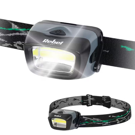 Forlygte Vipow LED COB 3 W – 120 Lumen, 20m rækkevidde