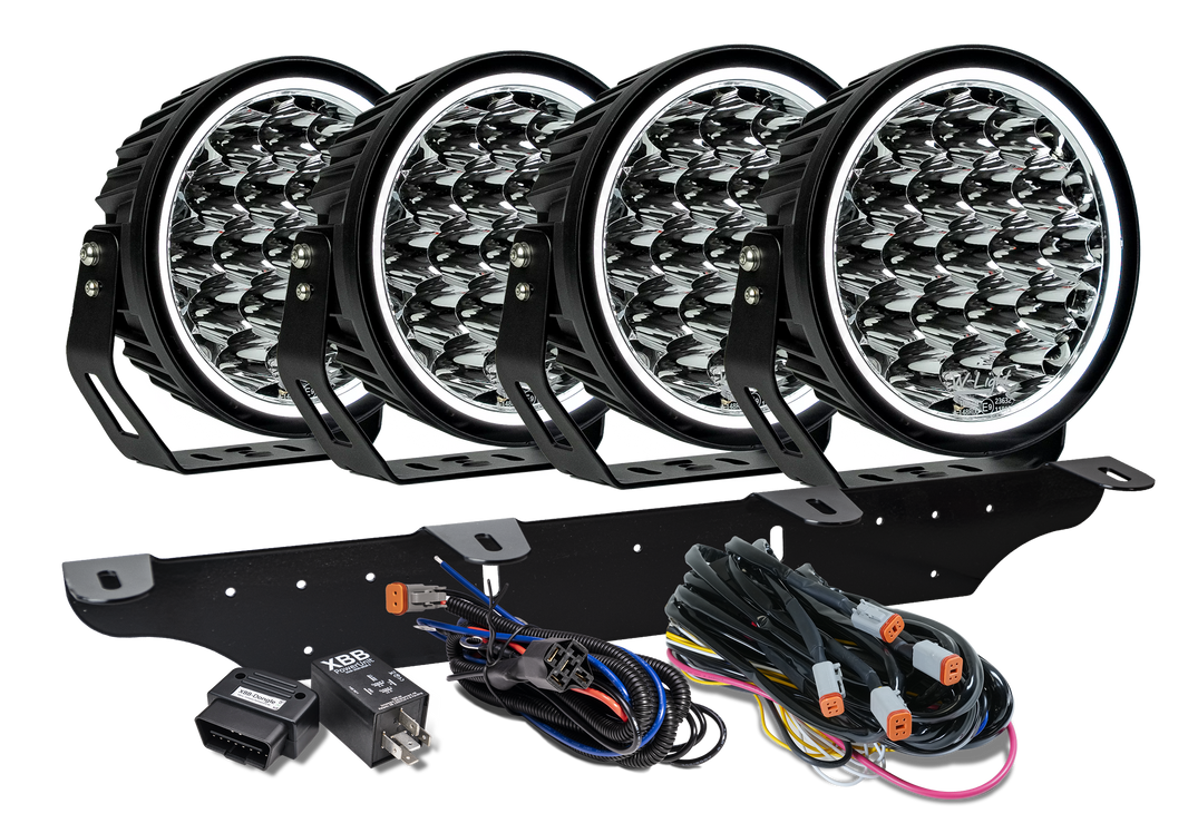 W – Light XTREME W9 RAD4 – produktbillede forfra | W-Light