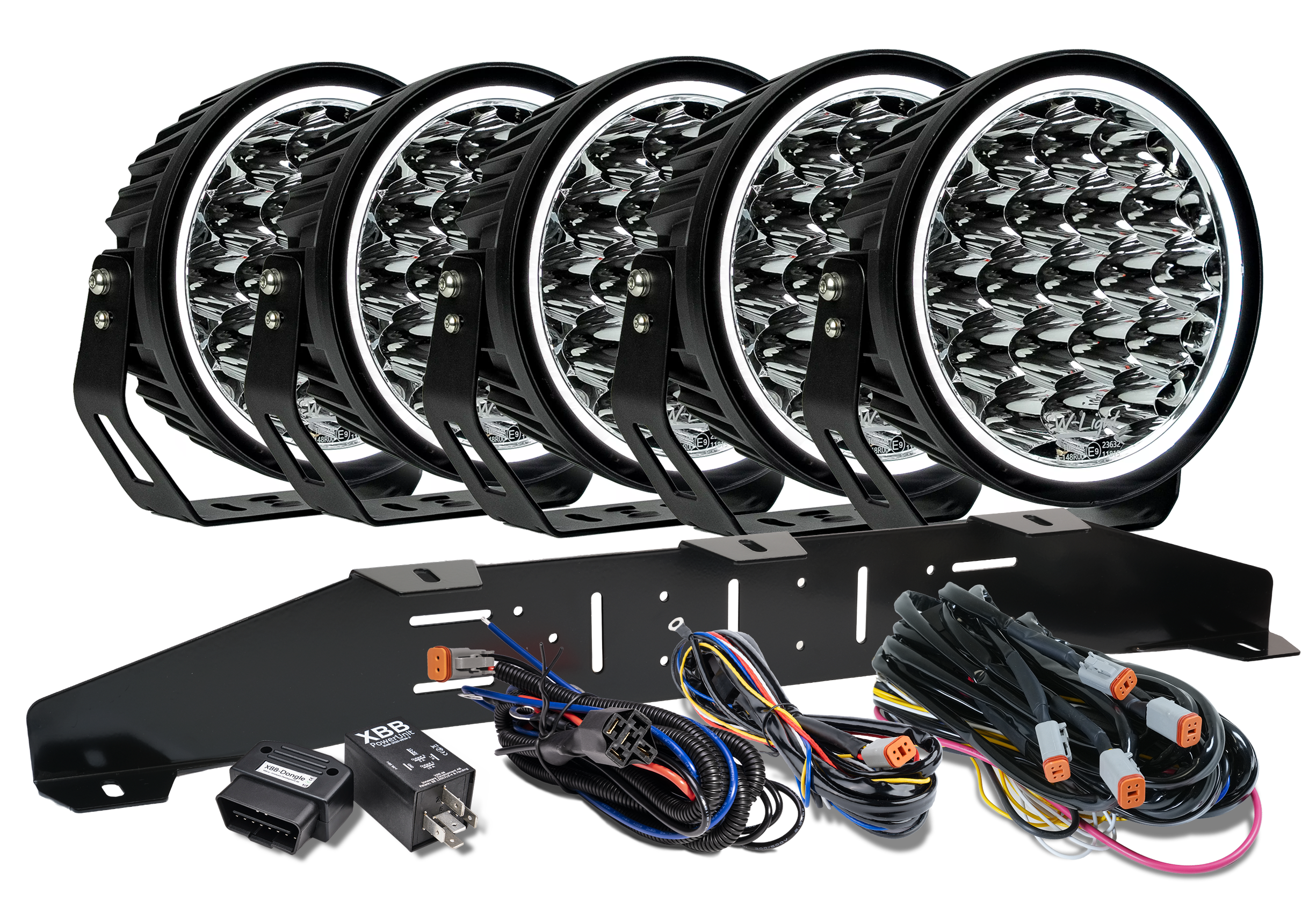 produktbillede fra forsiden viser W – Light XTREME W9 RAD5 – W-Light