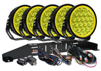produktbillede fra forsiden viser W – Light XTREME W9 RAD5 – Gul – W-Light