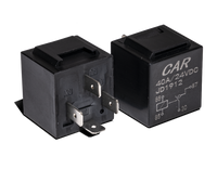 Relä 40A – 4 – PIN – 24V – produktbild framifrån | Xenonkungen
