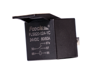 Relæ 80A/60A – 24V – 5 – PIN – 5 – vekslende – produktbillede forfra | Carlevel