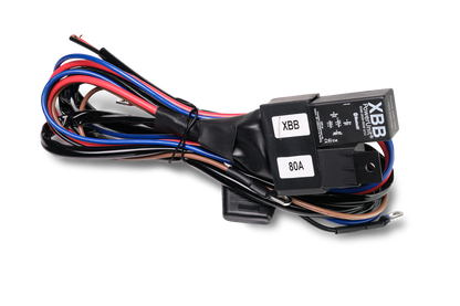 Luxtar Master & Slave x4 + XBB PowerUnit & Dongel – närbild detaljer | XBB