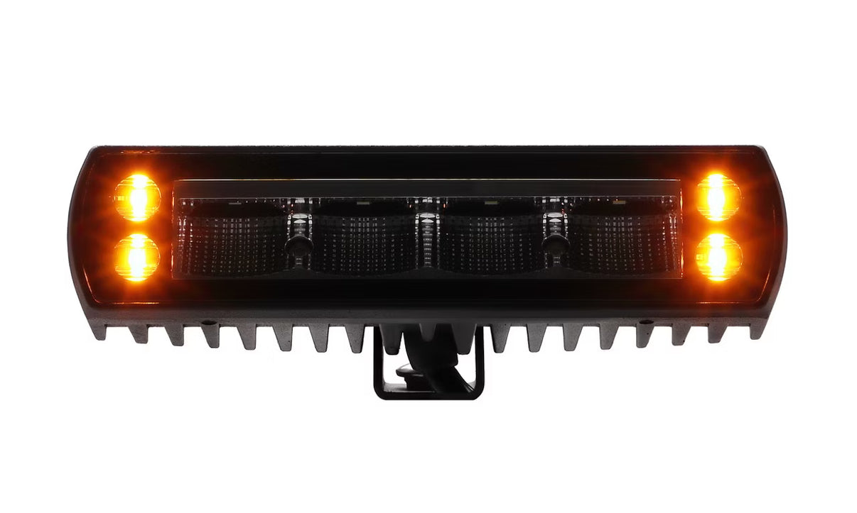 produktbillede forfra, der viser Worker 32 Flash 40W blitzlys IP69K – Razor Sweden – Razor Sweden