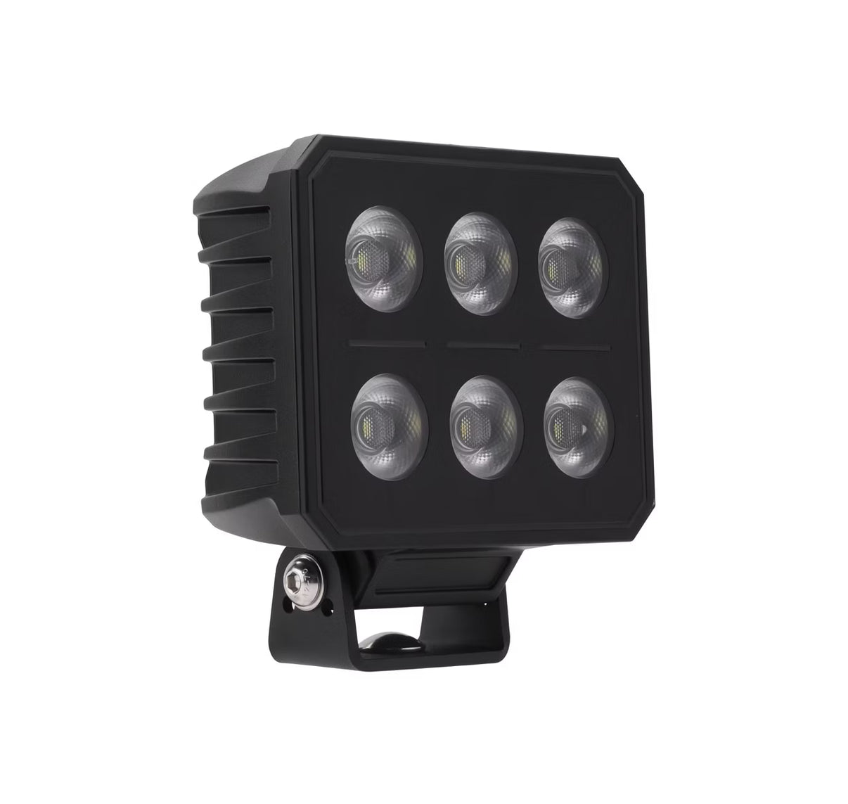 sidebillede, der viser profilen og designet af Worker Pro 6 LED 108W IP69K arbejdslys - Razor Sweden - Razor Sweden