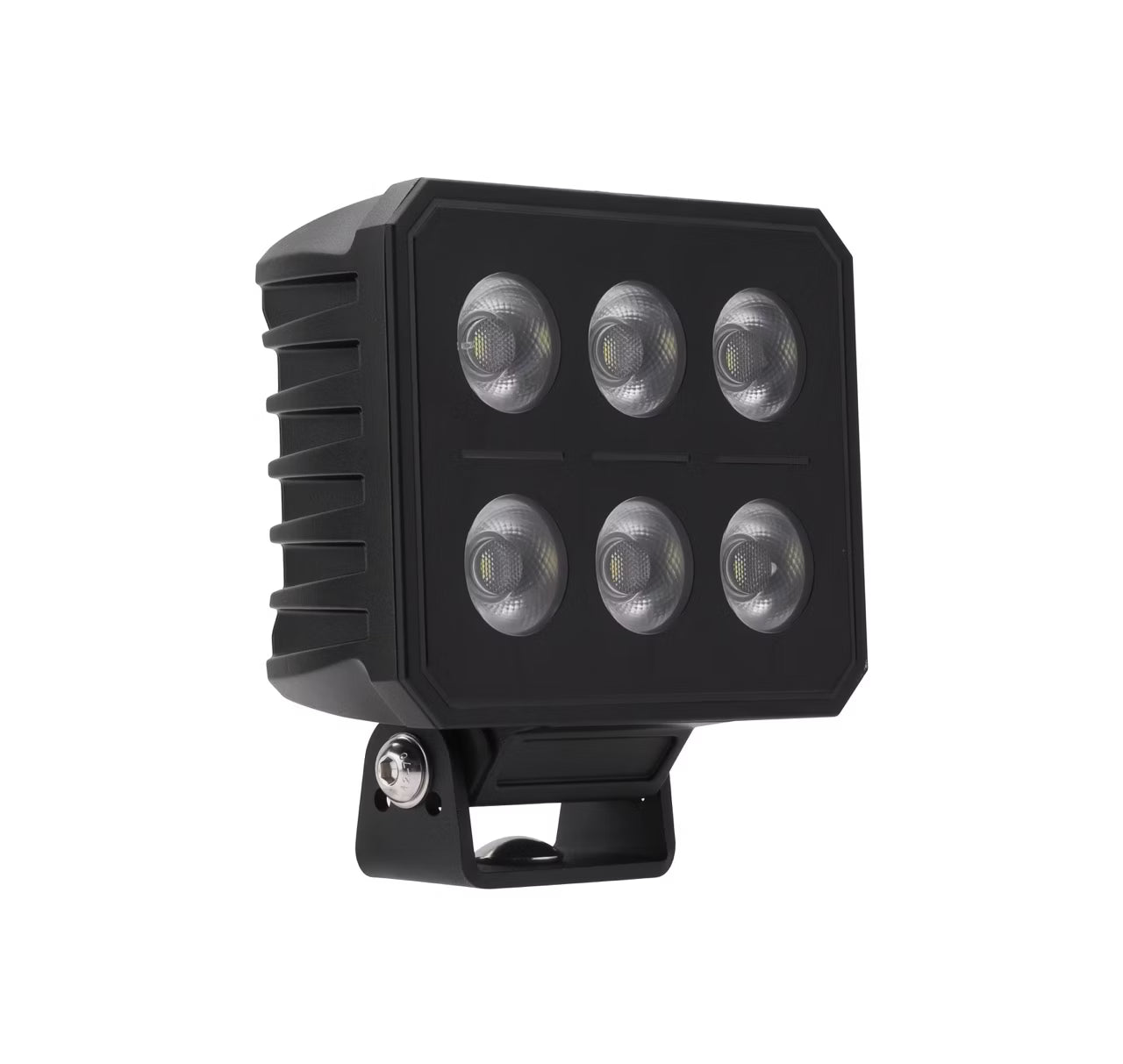 sidebillede, der viser profilen og designet af Worker Pro 6 LED 108W IP69K arbejdslys - Razor Sweden - Razor Sweden