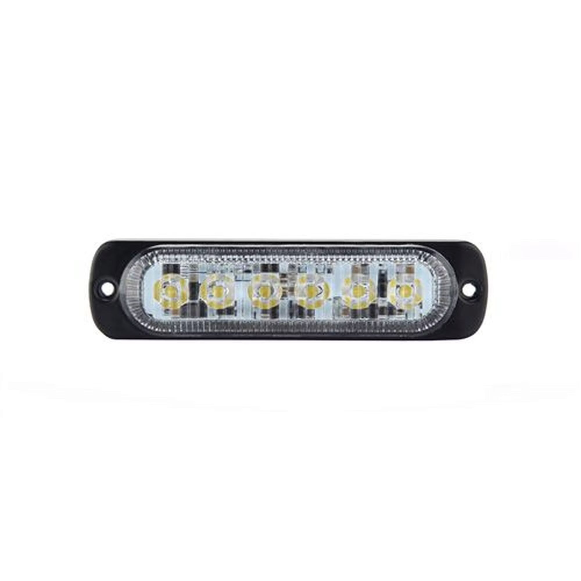 Blitzlys LED Overflademontering 4 eller 6 dioder - E-godkendt, 10-30V - detaljebillede