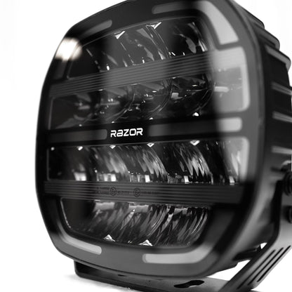 LED Ekstra lys Razor Dragon 9" 160W Combo 695m - nærbillede