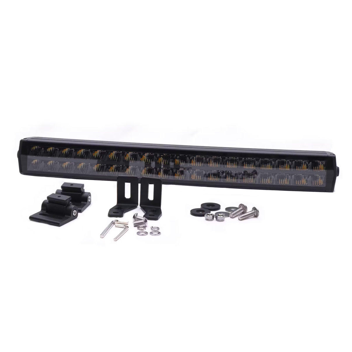 Razor Twinbar Pro Curved LED-rampe - Dobbelt række og positionslys (20-40") - alternativ visning