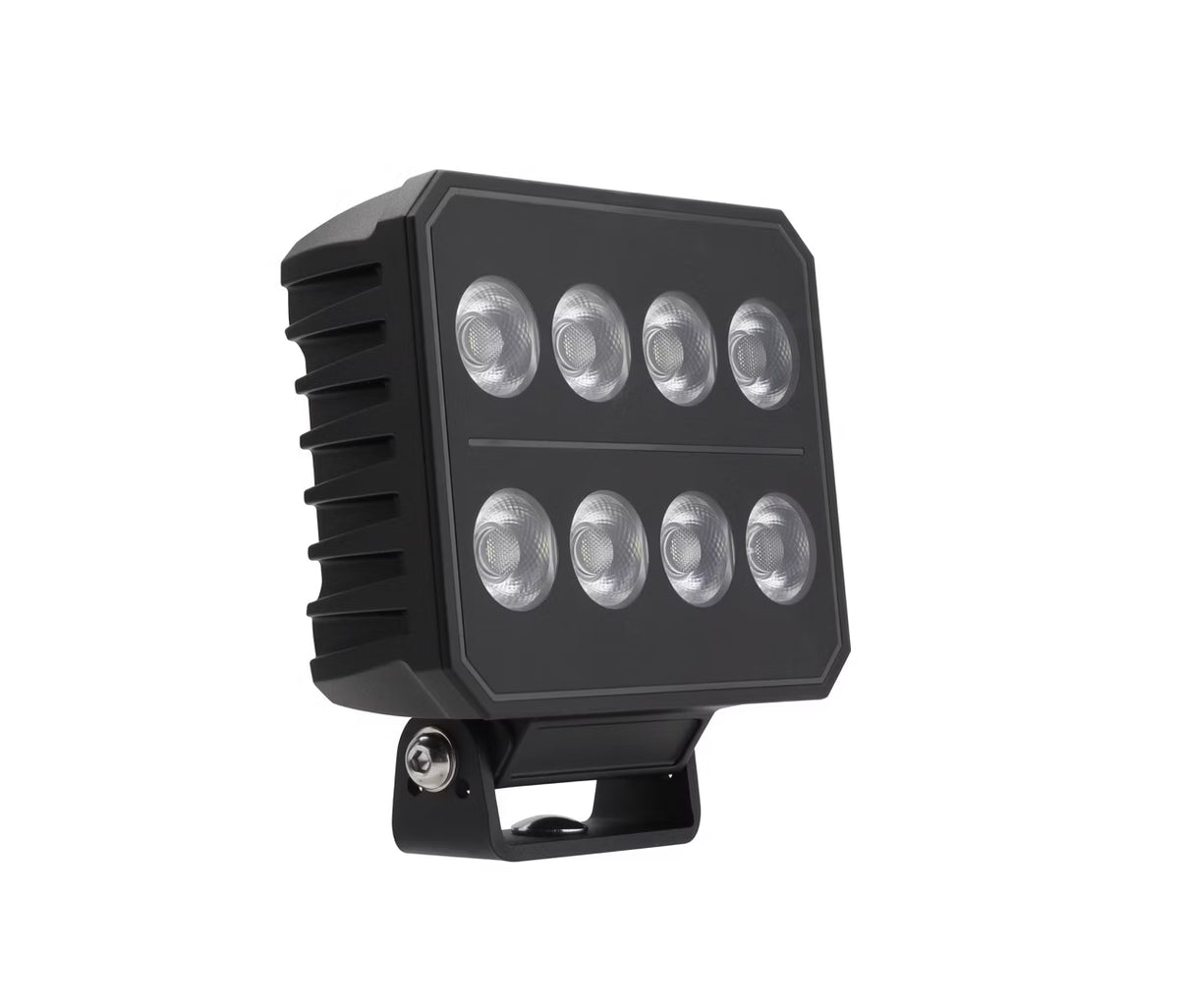 produktbillede forfra, der viser Arbejdslys Worker Pro 8 LED 144W IP69K – Razor Sweden – Razor Sweden