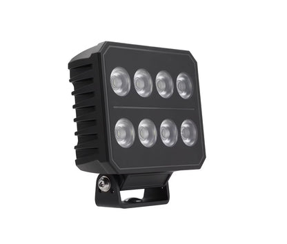 produktbillede forfra, der viser Arbejdslys Worker Pro 8 LED 144W IP69K – Razor Sweden – Razor Sweden