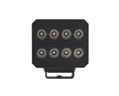 sidebillede, der viser profilen og designet af Worker Pro 8 LED 144W IP69K arbejdslys - Razor Sweden - Razor Sweden